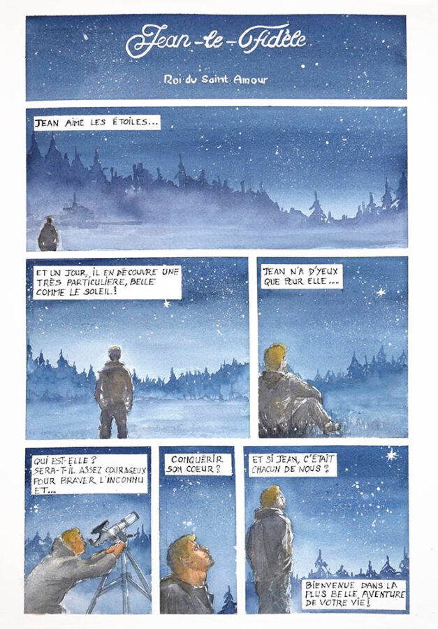 Planche BD Jean-le-Fidèle